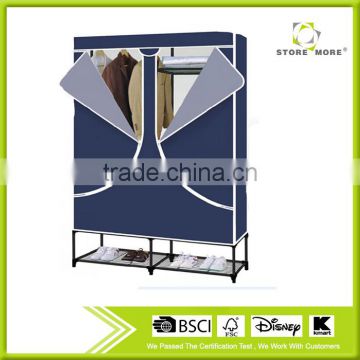 Store More Modern Design Cloth Storage Bedroom Wardrobe with Zipper