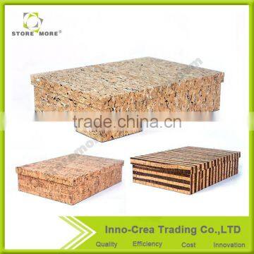 New Design Durable 3mm MDF+Cork A4 Size Box File photo-3