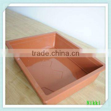 Plastic gardening seed tray (size: 60x48x12.5cm)