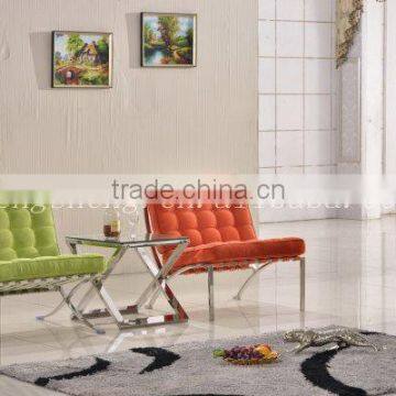 fabric barcelona chair home furniture BY0402