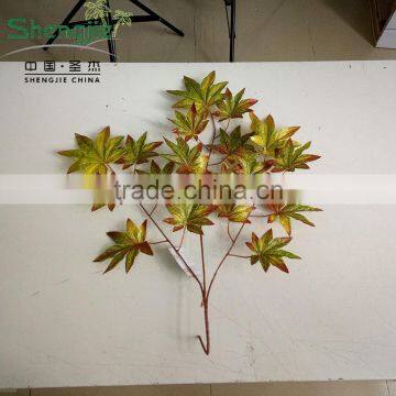 CHY070920 Simulate Green Tree Leaves Maple Artificial Leaf Craft for Sale photo-4