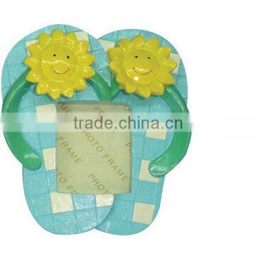 Polyresin Beach Slipper Decoration