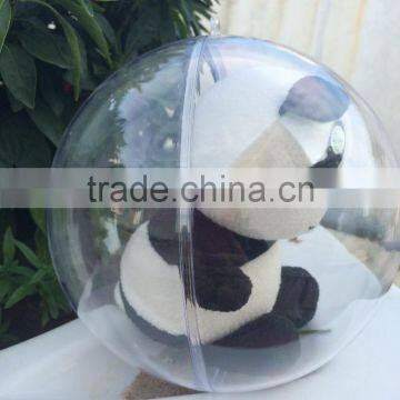 Plastic Clear Ball/giant Plastic Ball/clear Plastic Christmas Balls photo-3