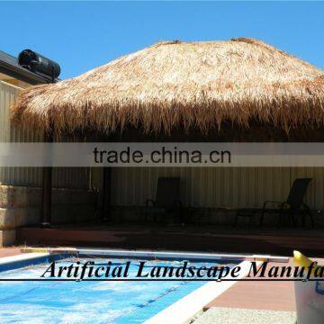 synthetic thatch roof ,waterproof decorative thatch