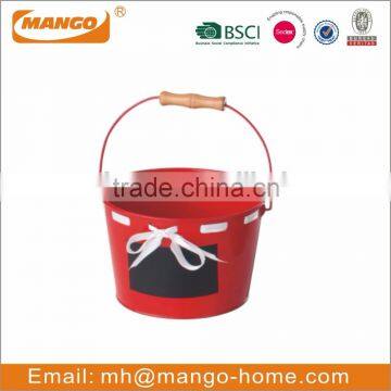 Customized Bright Purple Galvanized Steel Christmas Ice Bucket photo-3