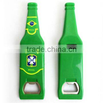 promotional 3 tones plastic whistle with bottle opener for 2018 World Cup