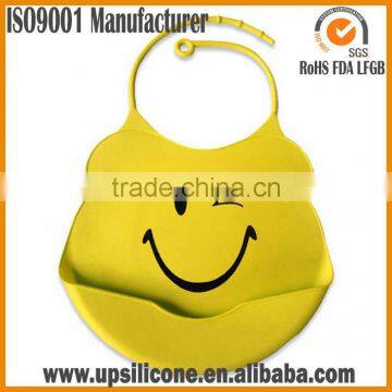Manufacturer of Baby Silicone Bib BPA Free Silicone Baby Bib