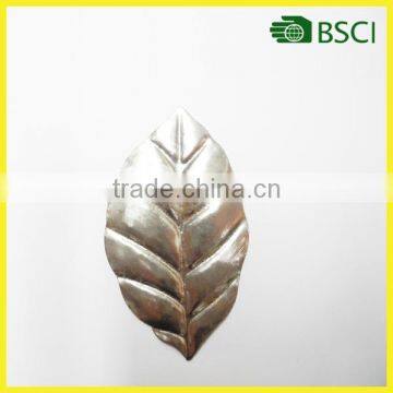 YS15B097 metal leaves wall decoration for flower pot or garden pot