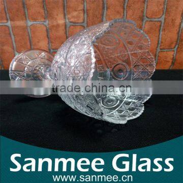 Large Size Custom Patterns Glass Ice Cream Cup photo-2