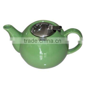2015 OEM Latest Design Color Ceramic Tea Pot photo-3