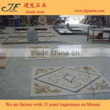 Good quality flower water jet marble classic patterns