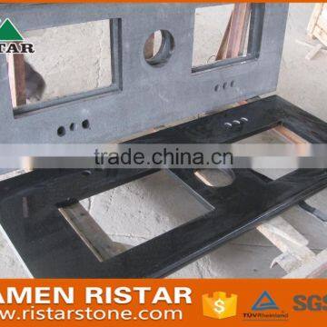 Top quality Shanxi black absolute black granite kitchen counter top