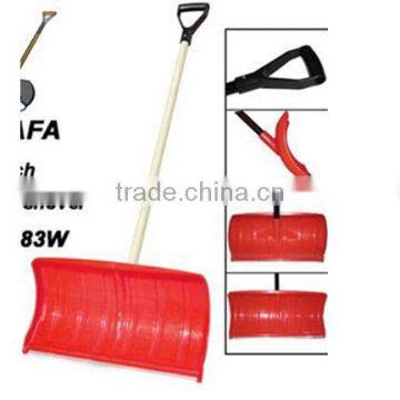 Big Scoop Plastic Snow Shovel with D-Grip Handle