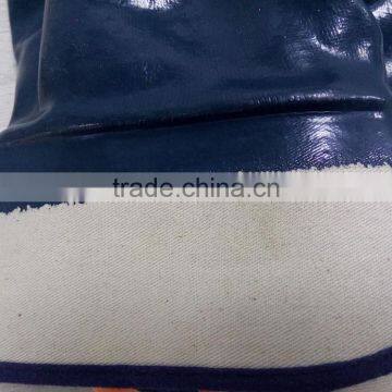 DDSAFETY Hot Sale Orange PVC Coated Gloves With Safety Cuff photo-2