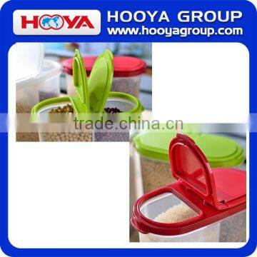 Plastic Storage Cereal Containers Transparent Sealed Tank Food Storage Cans Dumping of Dried Fruit Snacks Flour Cereal photo-2