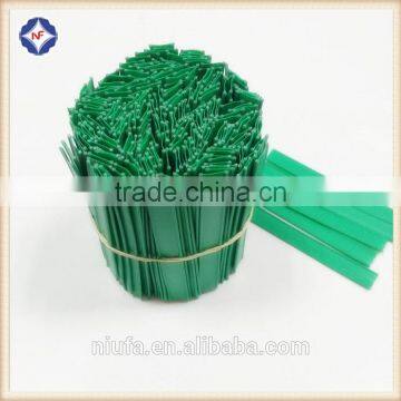 High Quality Plastic Coated Double Metal Wire Twist Ties for Bread Bag photo-4