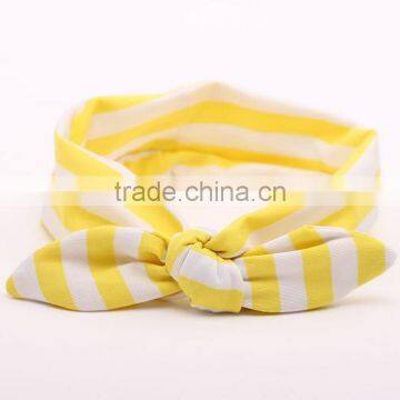 Fashion Rabbit Ears Headband Boutique Cotton Baby Headband Wholesale photo-6