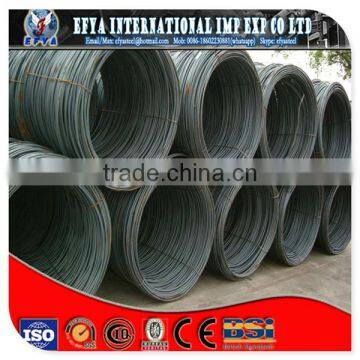 Supply Hot Rolled Carbon Steel Wire Rod in Coil