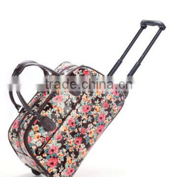 Printing Trolley Travel Bag With Durable Wheels photo-4