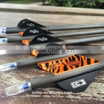 Carbon Arrows With Automatic Lighted Led Nocks/S Nocks And Blazer Vanes photo-4