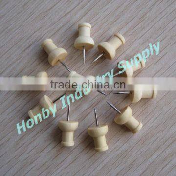 Wholesaled 23mm Wooden Cork Pinboard Tacks