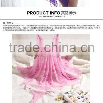 Comfortable Lingerie Sleepwear Women Pajama Girl Sexy photo-5