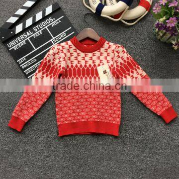 Low MOQ handmade knit wool sweater design for boys