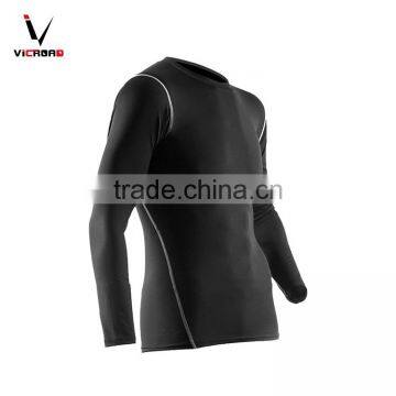 Wholesale Long Sleeve Tshirt Plus Size Breathable Fast-drying Fitness Apparel Manufacturers photo-2