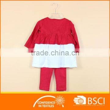 Newborn 3 Pcs Kids Outfits Cape+Shirt+ Legging Baby Girl Clothes Sets photo-2