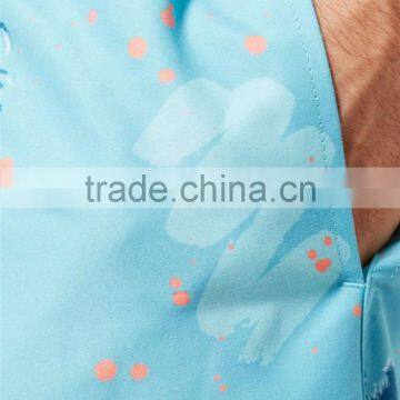 MGOO Foshan Manufacturer Custom Sublimation Print Mens Boardshorts Swimwear Mesh Inside DrawString Elastane Waistband photo-6