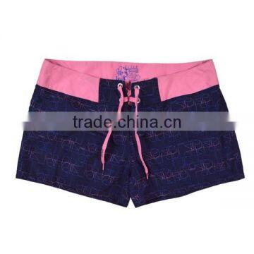 Overall Print High Quality Cheap Women Board Shorts photo-2