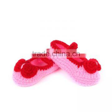2015 New Fashion Crochet Knitted Girl Shoes photo-3