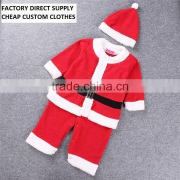 factory direct supply cheap fashion custom oem kids clothes christmas baby coverall