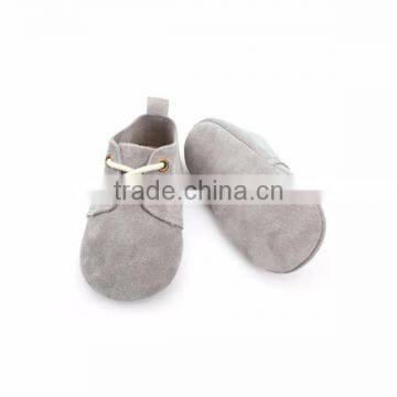 Baby Hard Sole Walking Shoe Baby Oxford Shoe Leather Baby Shoes for Season photo-2