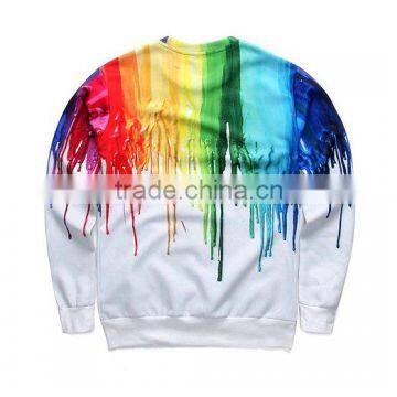 Non Hooded Custom 3d Sweatshirt Manufacturer in China photo-2