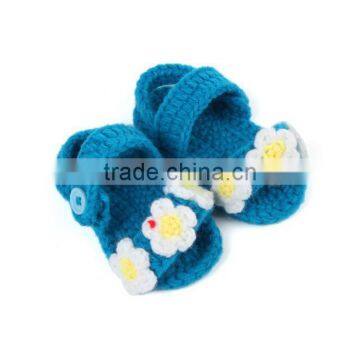 Beautiful Summer Crochet Baby Toddler Shoes photo-2