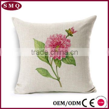 small sofa backrest flower cuddle pillow cover