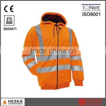 Hi viz jersey high visibility sweater with inside brushed