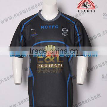 custom team set rugby jersey/OEM rugby jersey best sale