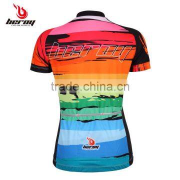BEROY New Design Short Sleeve Bicycle Shirts, Women Bicycle Clothing photo-5