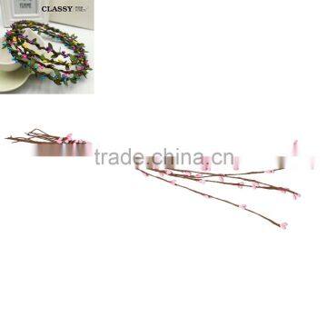 Gypsum Artificial Flower Stamen Pip Berry Stems Pink Artificial Flowers photo-5