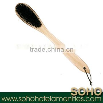 Hotel wooden boot brush good quality