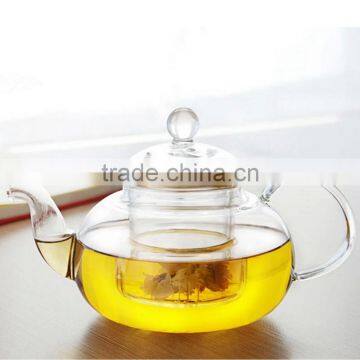 2016 Wholesale Price 1000ML Heat Resistant Glass Teapot With Infuser Coffee Tea Leaf Herbal photo-2