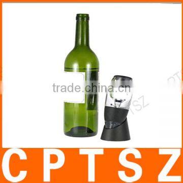 Professional Wine Decanter Set Mini Essential Red Wine Quick Aerator With Filter Stand and Pouch photo-5