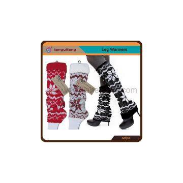 Hot selling girl leg warmers fluffies leg warmers