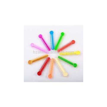 good quality ortho materials ligature tie orthodontic elastics