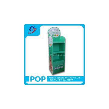 Sanitary Napkin Customized Floor Cardboard Display Stand Shelf photo-3