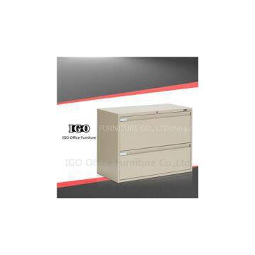 Strong Structure Lateral 2 Drawers Metal Filing Cabinet On Sale