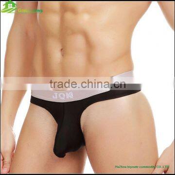 Men Thong Sexy Gay Thong T Back for Boy Hot Sell g Strings Penis Cover Men Wearing g Strings in Stock photo-2