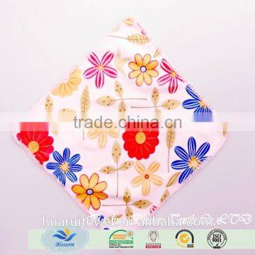 china wholesale printed absorbent 100% polyester microfiber hand towels